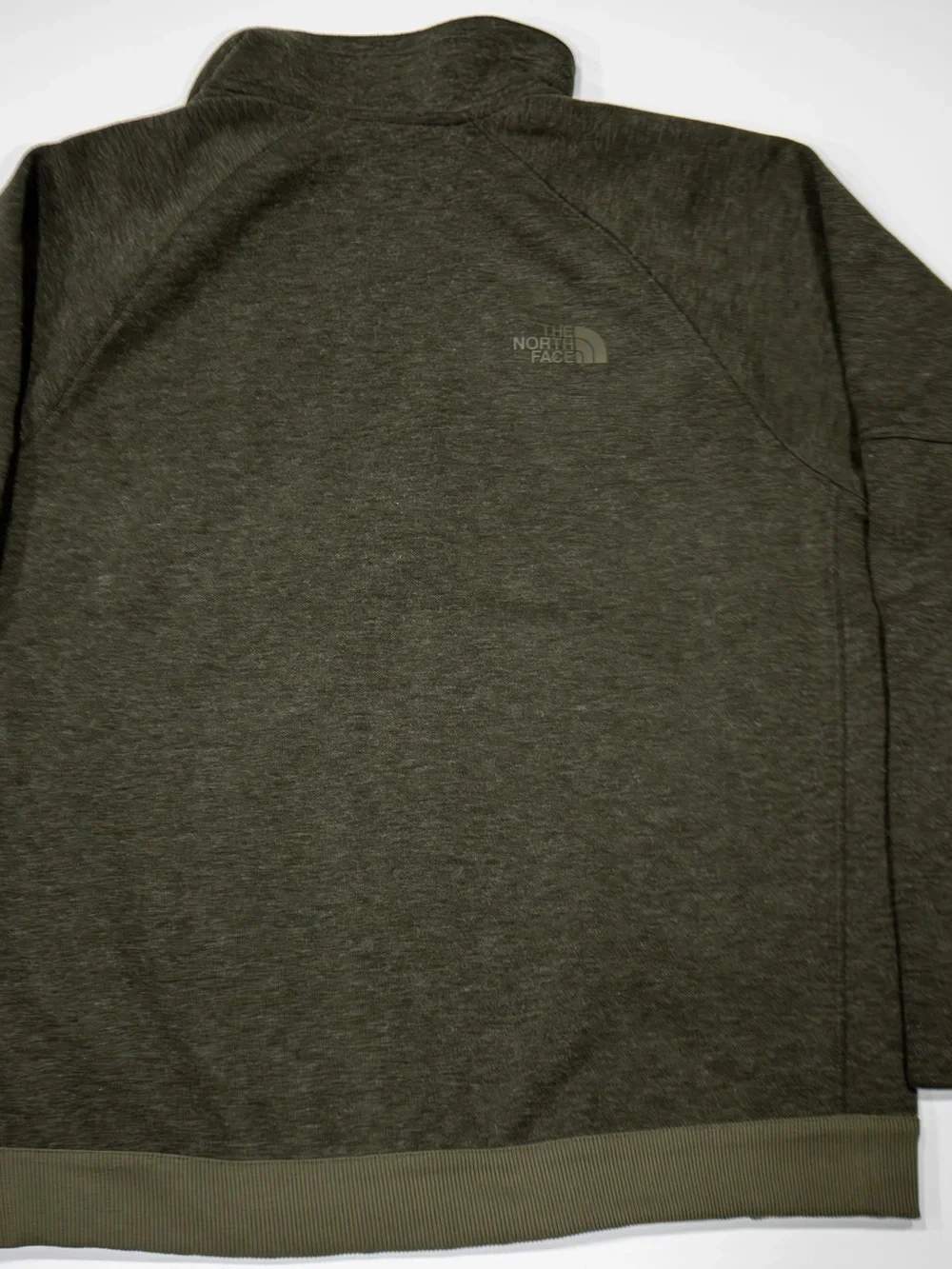 The North Face Olive Green Lightweight Zip Hoodie Jacket